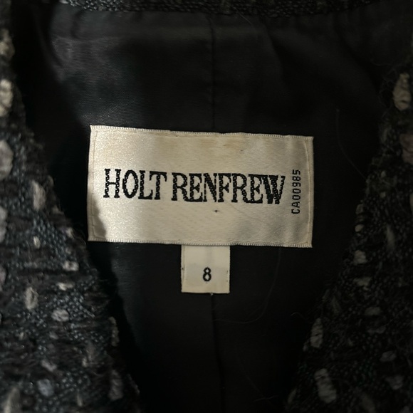 HOLT RENFREW wool skirt suit - Picture 6 of 10